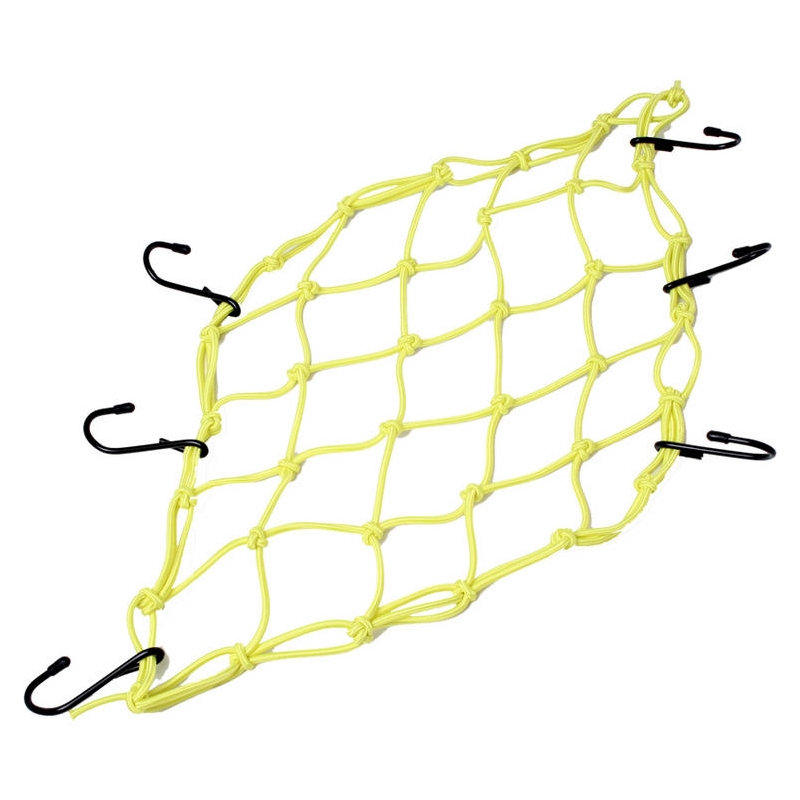 Δίχτυ μοτοσικλέτας - Spider - fluo κίτρινο