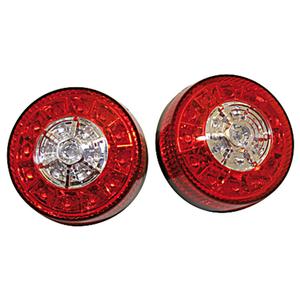 Πίσω φως ATV Highsider Smart LED 3 σε 1, μαύρο-κόκκινο