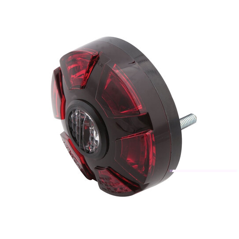 Πίσω φως Highsider Smart ATV LED 3 σε 1, κόκκινο-μαύρο