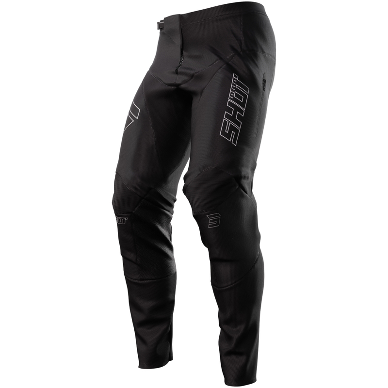 Παντελόνι Motocross Shot Contact Zip Μαύρο