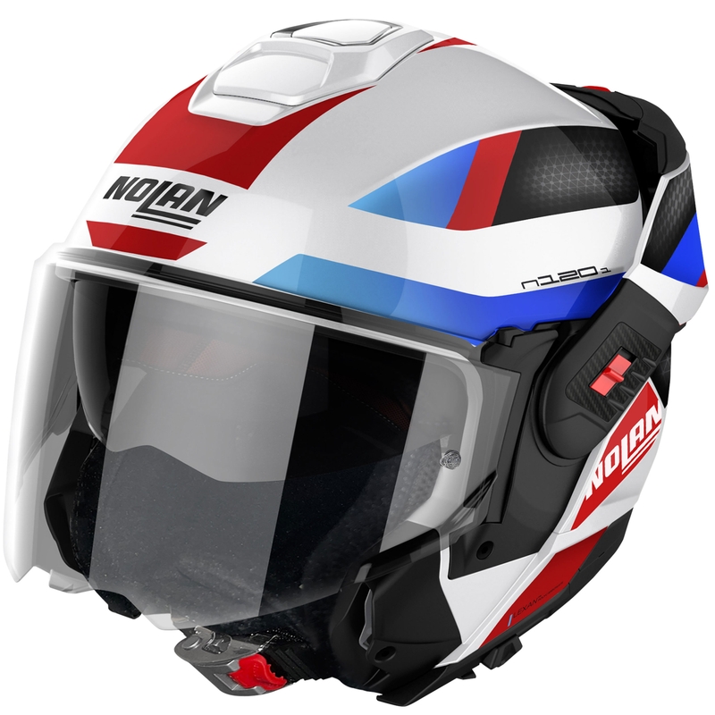 Flip Helmet Nolan N120-1 Subway γυαλιστερό λευκό