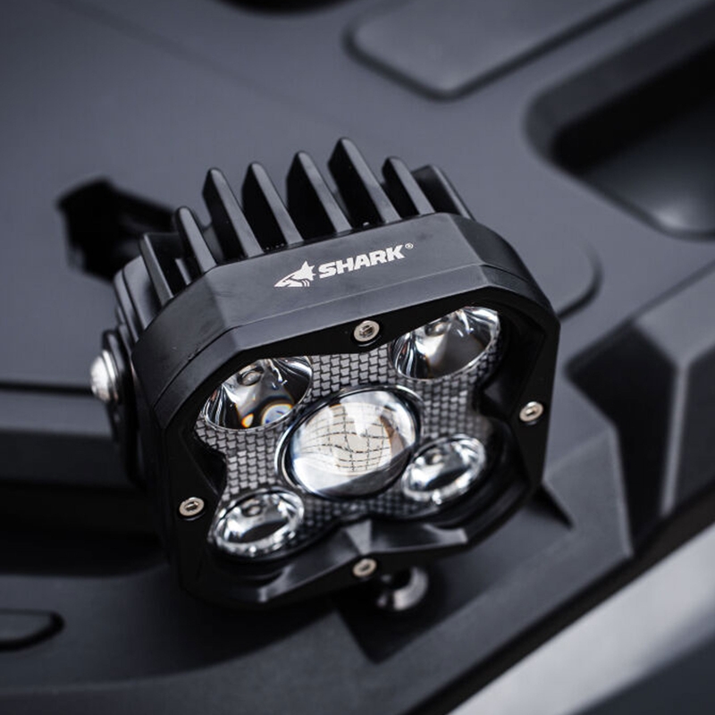 Φως LED SHARK LED Driving Light με Laser LED 3,2" 40 W μαύρο
