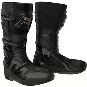 Shot Race 8 Chrome Black Μπότες μοτοσικλέτας