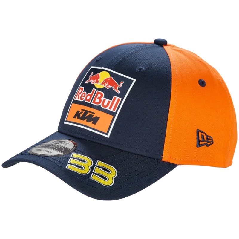 Καπέλο KTM Red Bull Racing Team - Brad Binder Σκούρο Μπλε-Πορτοκαλί