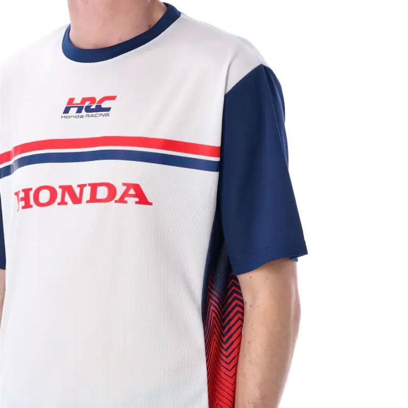 Μπλούζα Honda HRC Technical Fabric λευκή