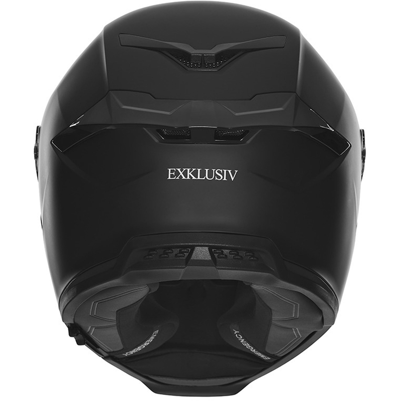 Κράνος μοτοσικλέτας NOX Exlusiv Goliath full face, μαύρο ματ