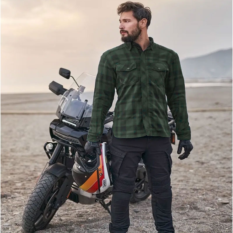 Μπλούζα μοτοσικλέτας Shima Renegade 2 πράσινο