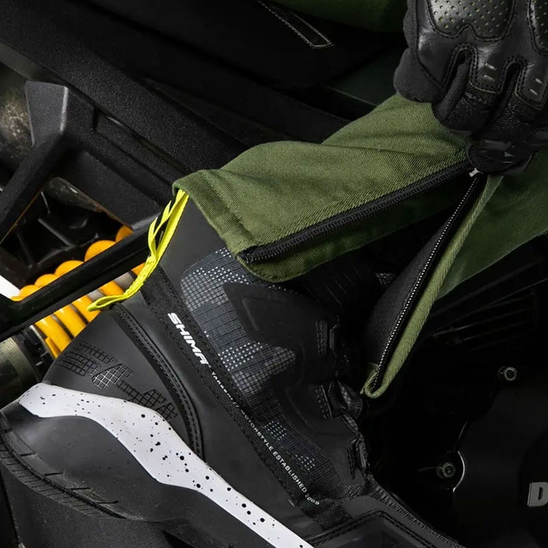 Παντελόνι μοτοσικλέτας Shima Giro 3.0 χακί