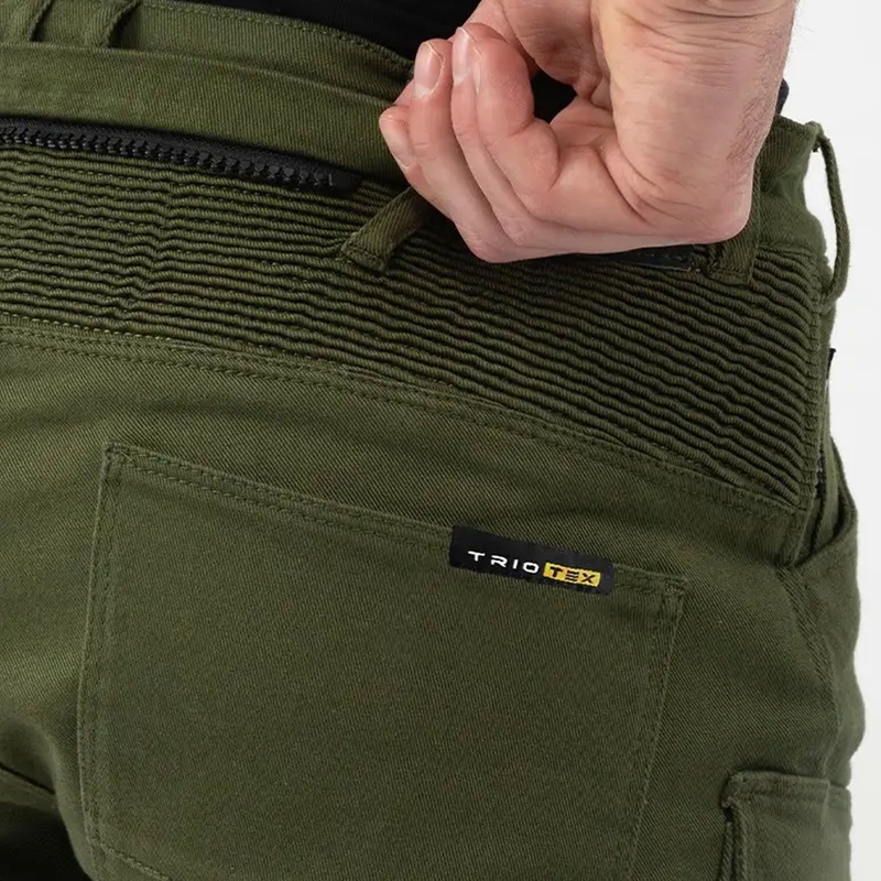 Παντελόνι μοτοσικλέτας Shima Giro 3.0 χακί