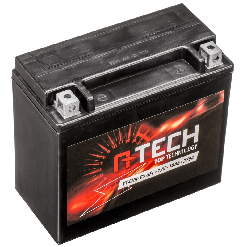 Μπαταρία τζελ A-TECH 12V, YTX20L-BS, 18Ah, 270A, χωρίς συντήρηση