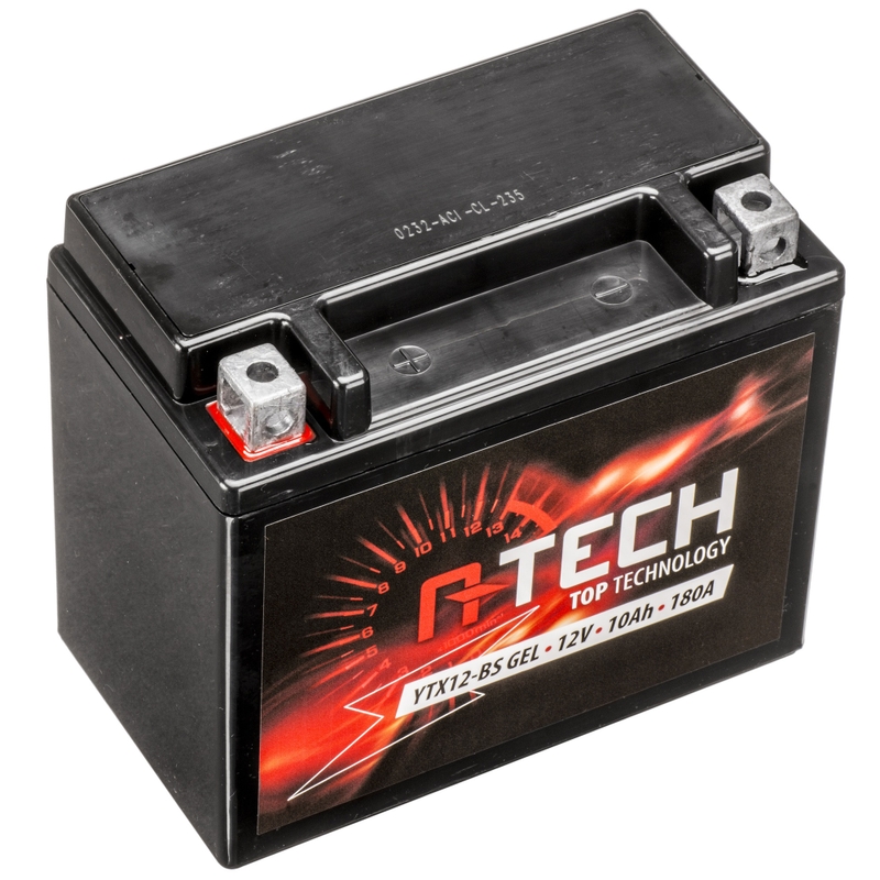Μπαταρία τζελ A-TECH 12V, YTX12-BS, 10Ah, 180A, χωρίς συντήρηση