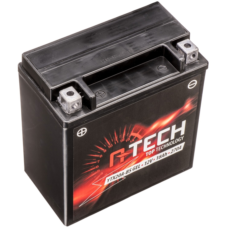 Μπαταρία τζελ A-TECH 12V, YTX20A-BS GEL, 18Ah, 270A, χωρίς συντήρηση