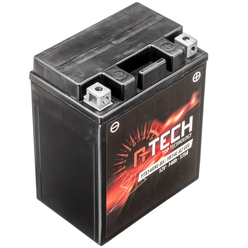 Μπαταρία τζελ A-TECH 12V, YTX14AHL-BS/YB14L-A2, 14Ah, 175A, χωρίς συντήρηση