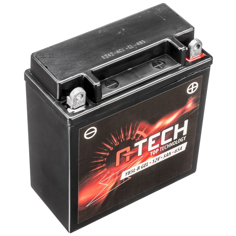 Μπαταρία τζελ A-TECH 12V, YB5L-B, 5Ah, 65A, χωρίς συντήρηση