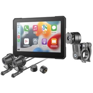Θυροτηλέφωνο RIDESYNC70 Apple CarPlay και οθόνη Android Auto για μοτοσυκλέτες
