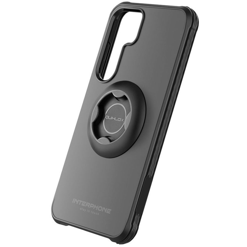 Προστατευτικό κάλυμμα Interphone QUIKLOX Tetraforce για Samsung Galaxy S25 μαύρο