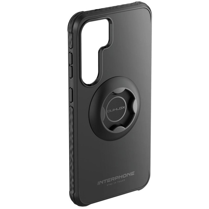 Προστατευτικό κάλυμμα Interphone QUIKLOX Tetraforce για Samsung Galaxy S25 μαύρο