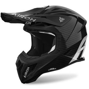 Κράνος μοτοκρός Airoh Aviator ACE 2 Carbon μαύρο γυαλιστερό