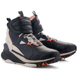 Μπότες μοτοσικλέτας Alpinestars Speedstreet μαύρο-αμυγδάλου-πορτοκαλί