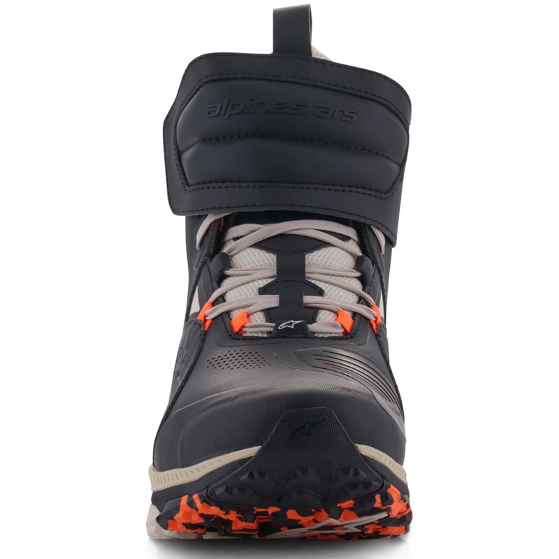 Μπότες μοτοσικλέτας Alpinestars Speedstreet μαύρο-αμυγδάλου-πορτοκαλί