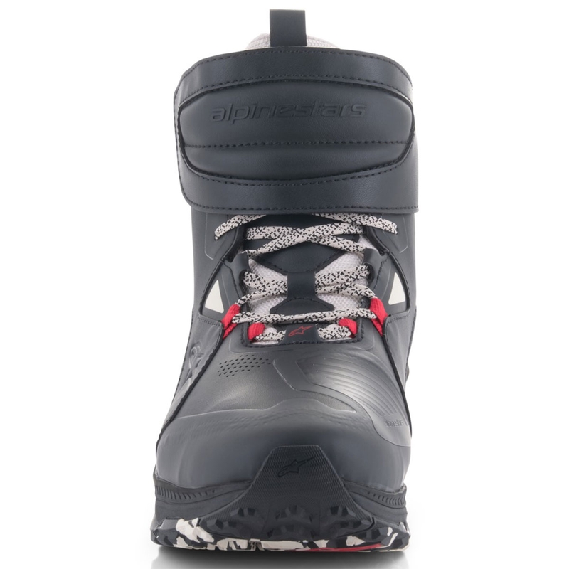 Μπότες μοτοσικλέτας Alpinestars Speedstreet μαύρο-μπεζ-κόκκινο