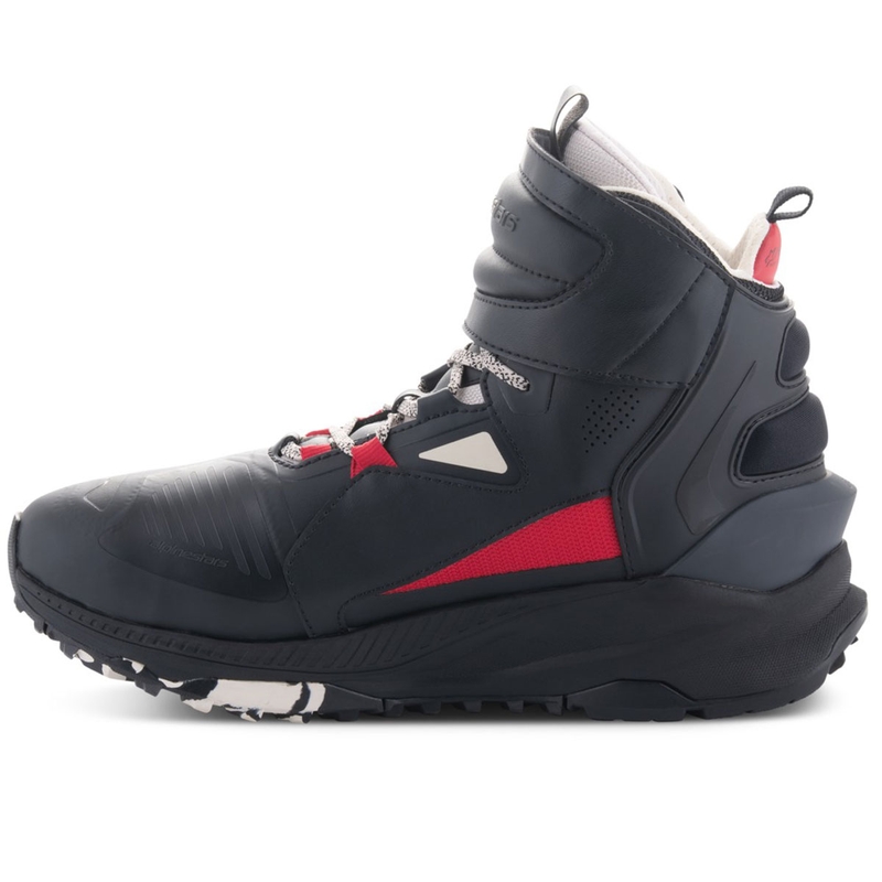 Μπότες μοτοσικλέτας Alpinestars Speedstreet μαύρο-μπεζ-κόκκινο