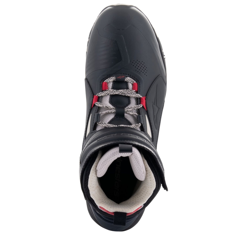 Μπότες μοτοσικλέτας Alpinestars Speedstreet μαύρο-μπεζ-κόκκινο
