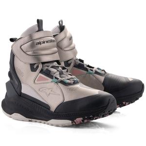 Μπότες μοτοσικλέτας Alpinestars Speedstreet μπεζ-κοραλί-μαύρο-μπλε