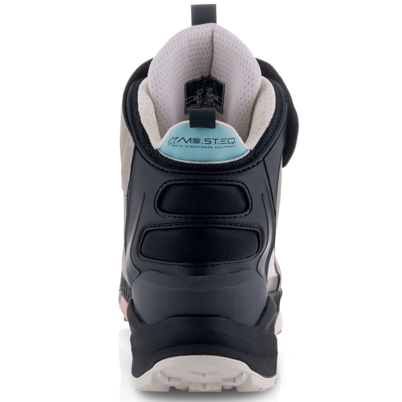 Μπότες μοτοσικλέτας Alpinestars Speedstreet μπεζ-κοραλί-μαύρο-μπλε