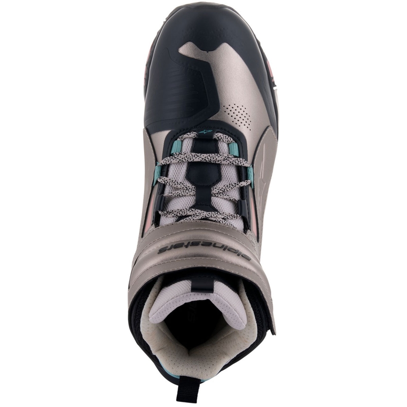 Μπότες μοτοσικλέτας Alpinestars Speedstreet μπεζ-κοραλί-μαύρο-μπλε