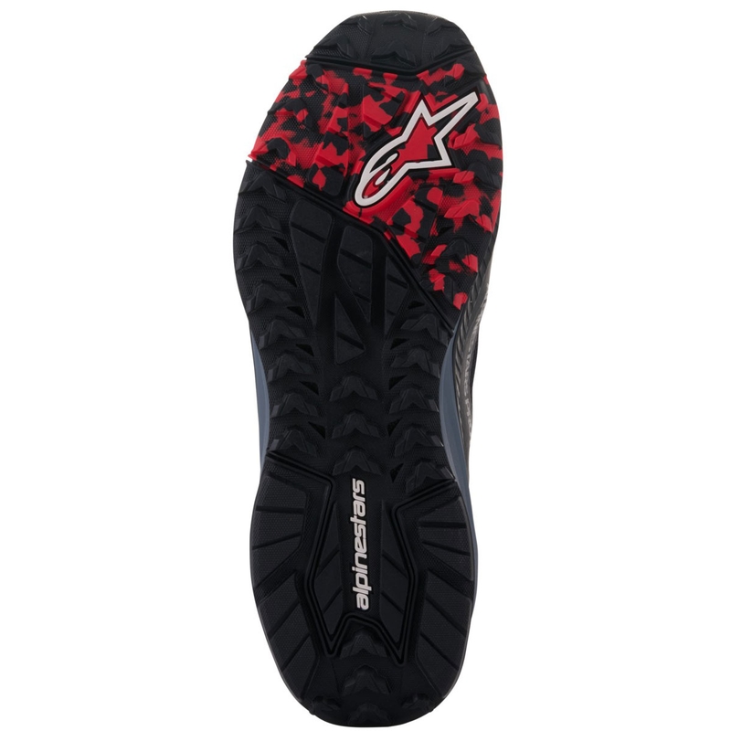 Μπότες μοτοσικλέτας Alpinestars Speedforce XR μαύρο-κόκκινο-γκρι