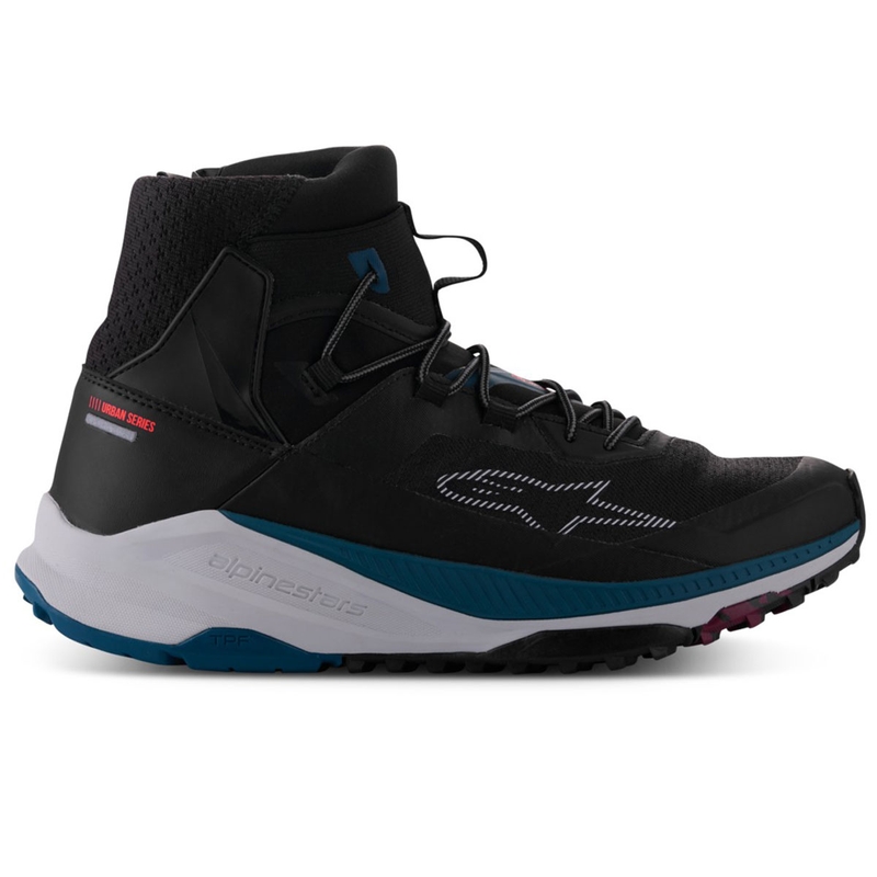 Μπότες μοτοσικλέτας Alpinestars Speedforce XR μαύρο-μπλε-πράσινο-γκρι