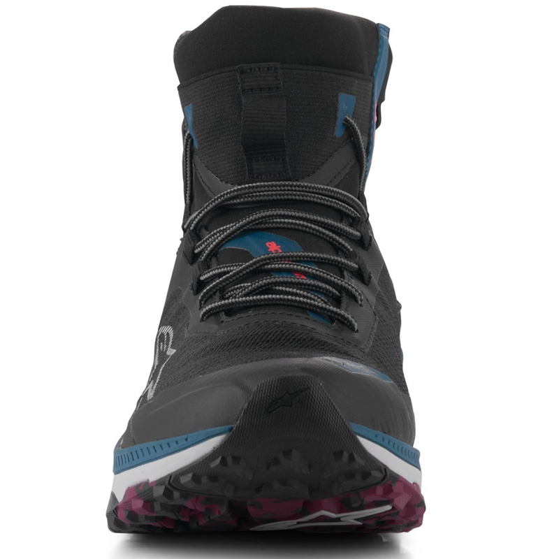 Μπότες μοτοσικλέτας Alpinestars Speedforce XR μαύρο-μπλε-πράσινο-γκρι