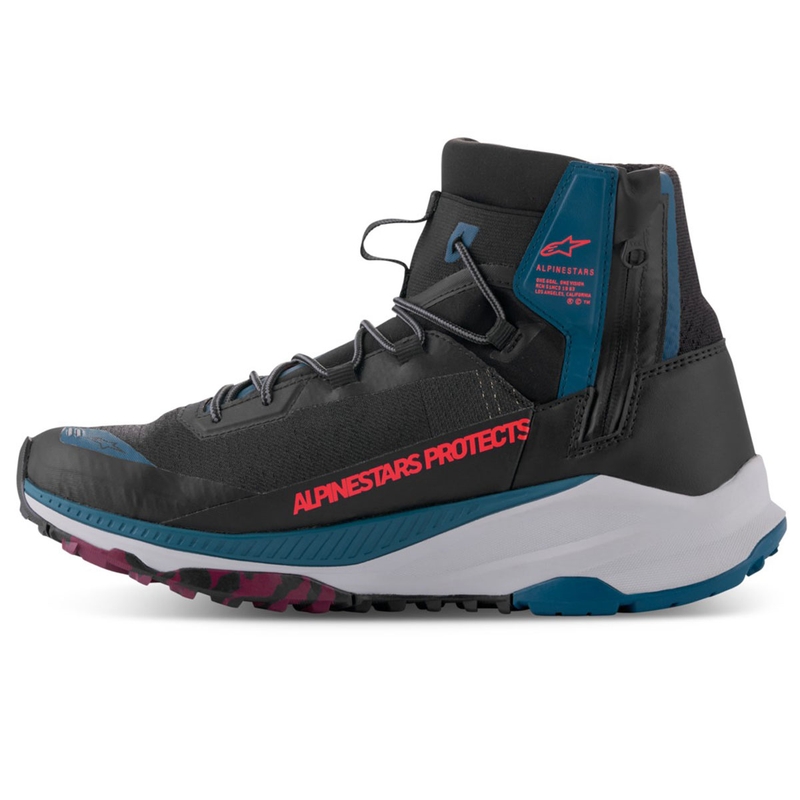Μπότες μοτοσικλέτας Alpinestars Speedforce XR μαύρο-μπλε-πράσινο-γκρι