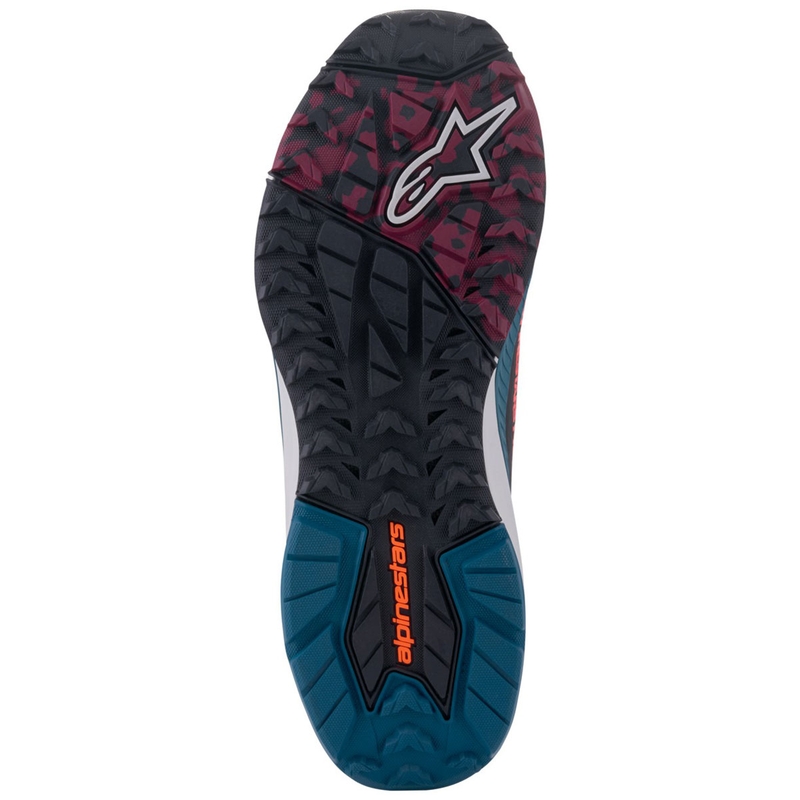 Μπότες μοτοσικλέτας Alpinestars Speedforce XR μαύρο-μπλε-πράσινο-γκρι