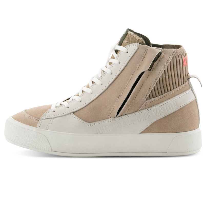 Γυναικείες Μπότες Μοτοσικλέτας Alpinestars Stella Stated Podium Λευκό-Ανοιχτό Γκρι
