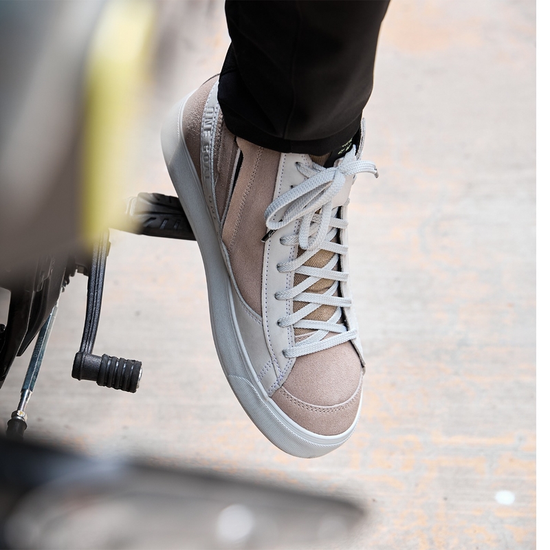 Γυναικείες Μπότες Μοτοσικλέτας Alpinestars Stella Stated Podium Λευκό-Ανοιχτό Γκρι