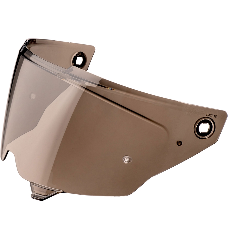 Ζελατίνα για κράνη NOX Exklusiv Goliath με προετοιμασία Pinlock, χρώμιο