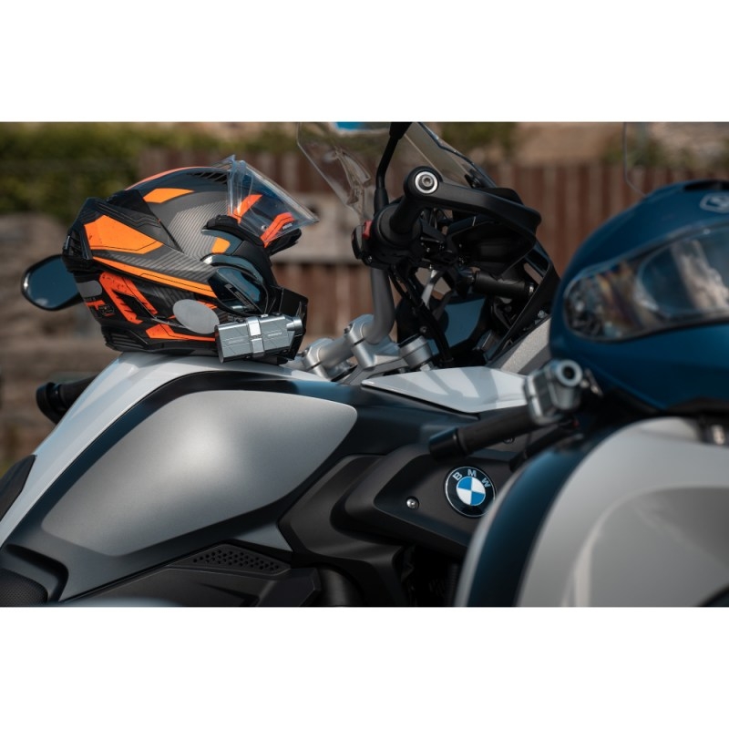 Κάμερα κράνους μοτοσικλέτας INNOVV H5 ασημί-γκρι