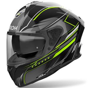 Κράνος μοτοσικλέτας Airoh SPARK 2 Shadow full face, γυαλιστερό κίτρινο