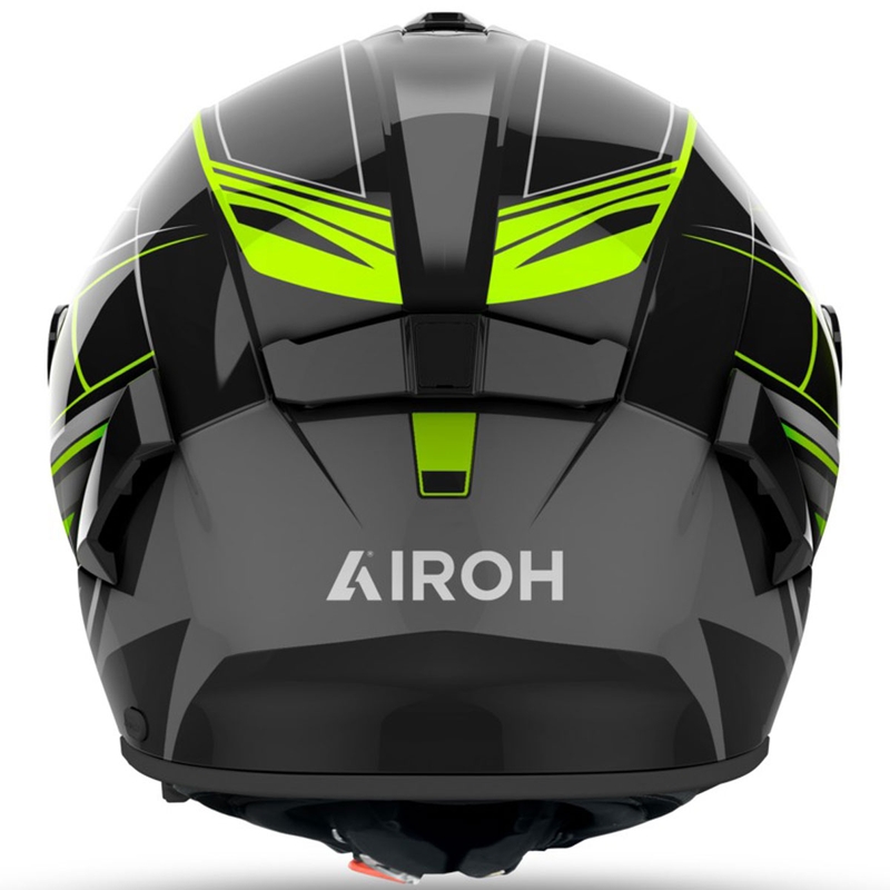 Κράνος μοτοσικλέτας Airoh SPARK 2 Shadow full face, γυαλιστερό κίτρινο