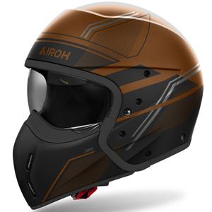 Κράνος μοτοσικλέτας Airoh J110 Slim, γυαλιστερό μπρονζέ
