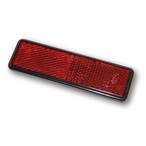 Ανακλαστήρας Highsider Smart με αυτοκόλλητη μεμβράνη 90,5x24,5 mm κόκκινο