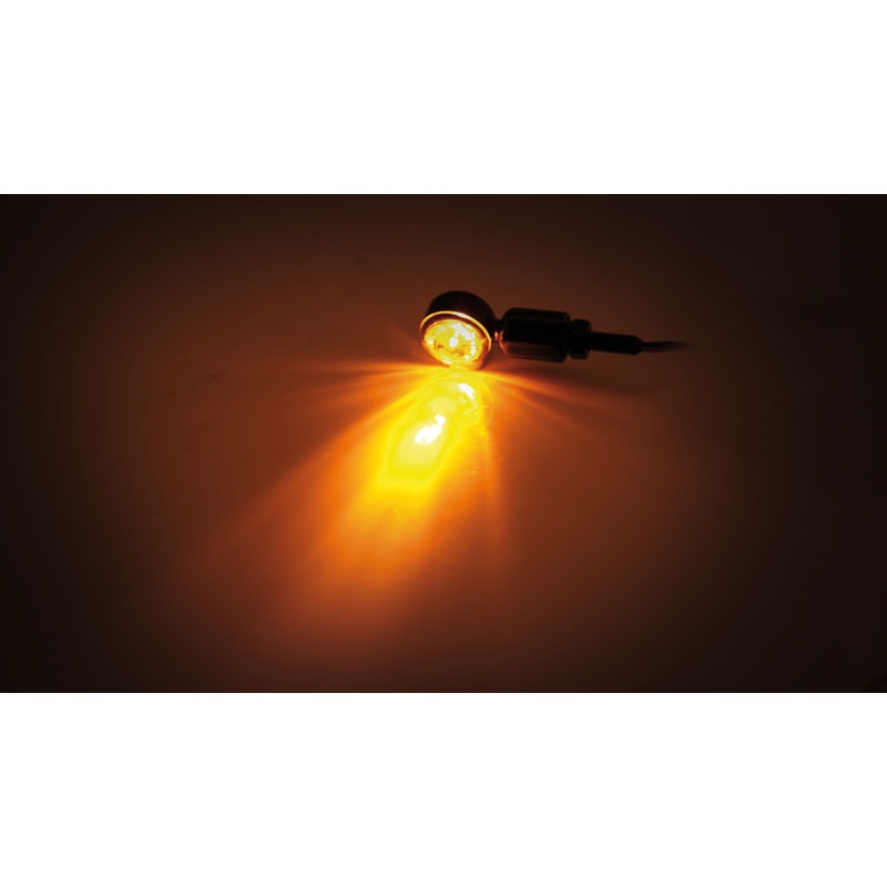 Φλας μοτοσικλέτας Highsider Smart HI-Power LED σε μαύρο χρώμα