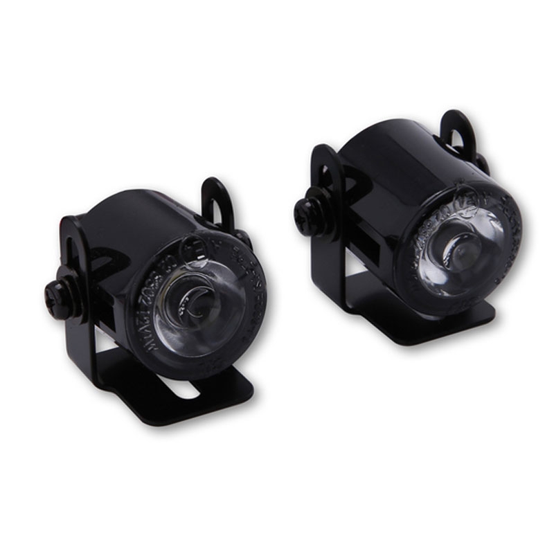 Φως στάθμευσης Highsider Smart LED 24,7 mm στρογγυλό μαύρο