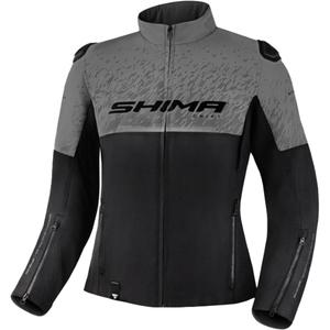 Γυναικείο μπουφάν μοτοσικλέτας Shima Drift μαύρο-γκρι