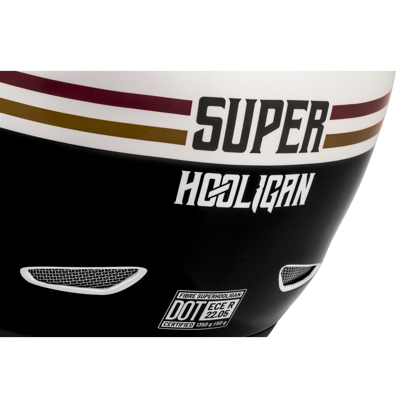Κράνος μοτοσικλέτας Cassida Fibre Super Hooligan full face μαύρο-πράσινο σε  - II. ποιότητα