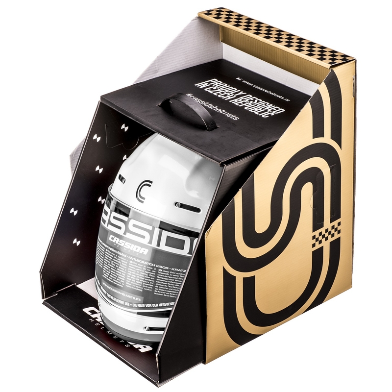 Κράνος μοτοσικλέτας Cassida Fibre Super Hooligan full face μαύρο-πράσινο σε  - II. ποιότητα