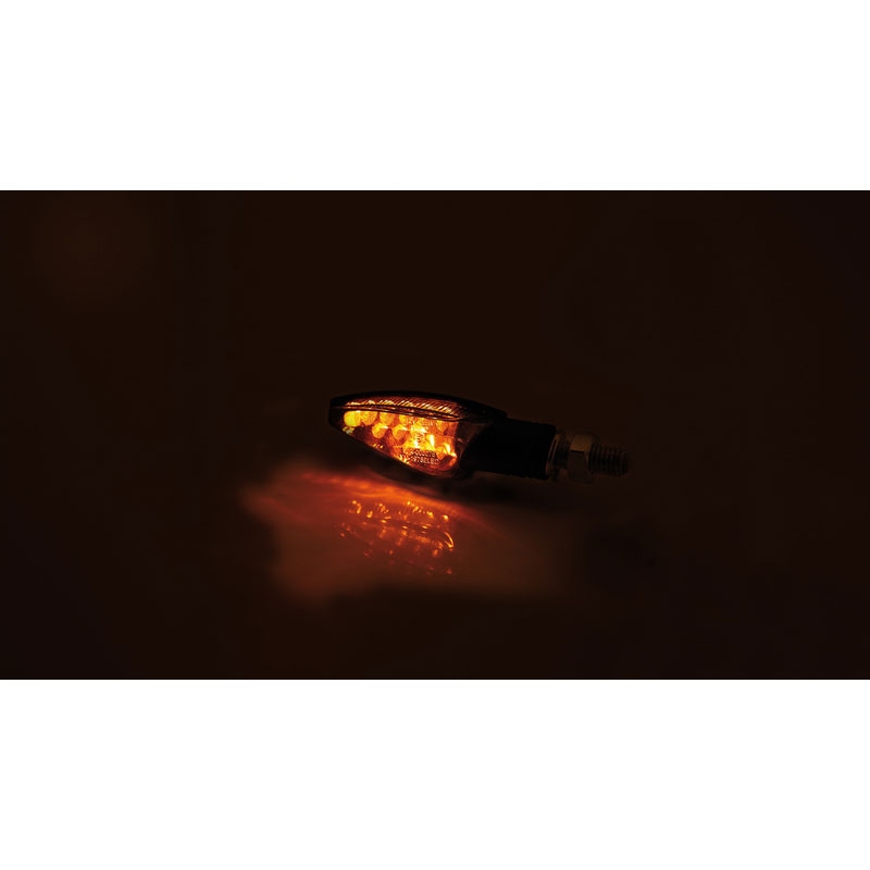 Φλας μοτοσικλέτας Highsider Smart Toledo LED μαύρο