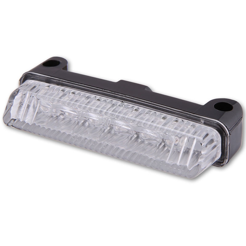 Πίσω φως μοτοσικλέτας Highsider Smart Mini LED μαύρο-διαφανές